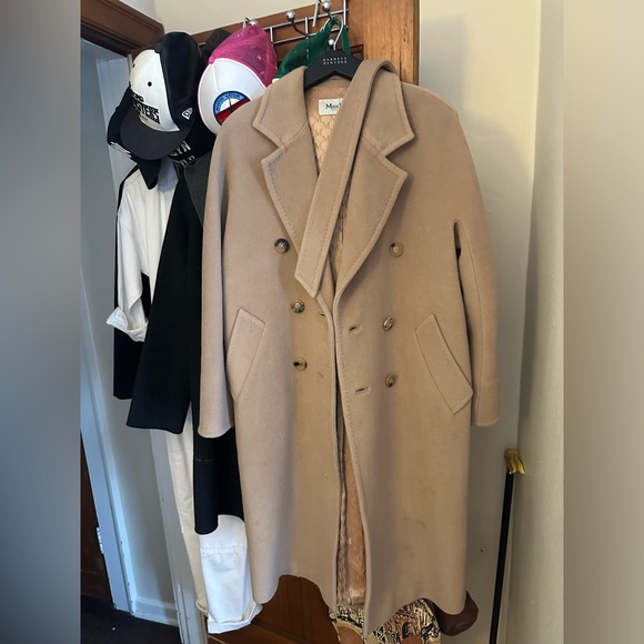 MaxMara Long Wool Coat - Picture 3 of 8